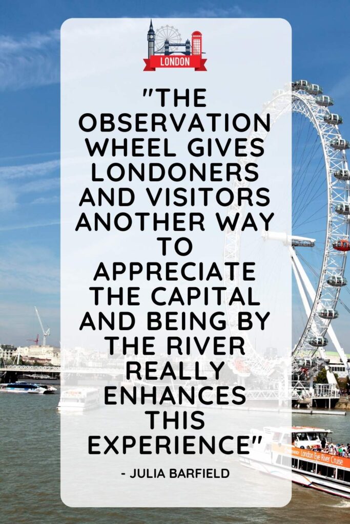 Best Captions And Quotes About London Eye For Instagram