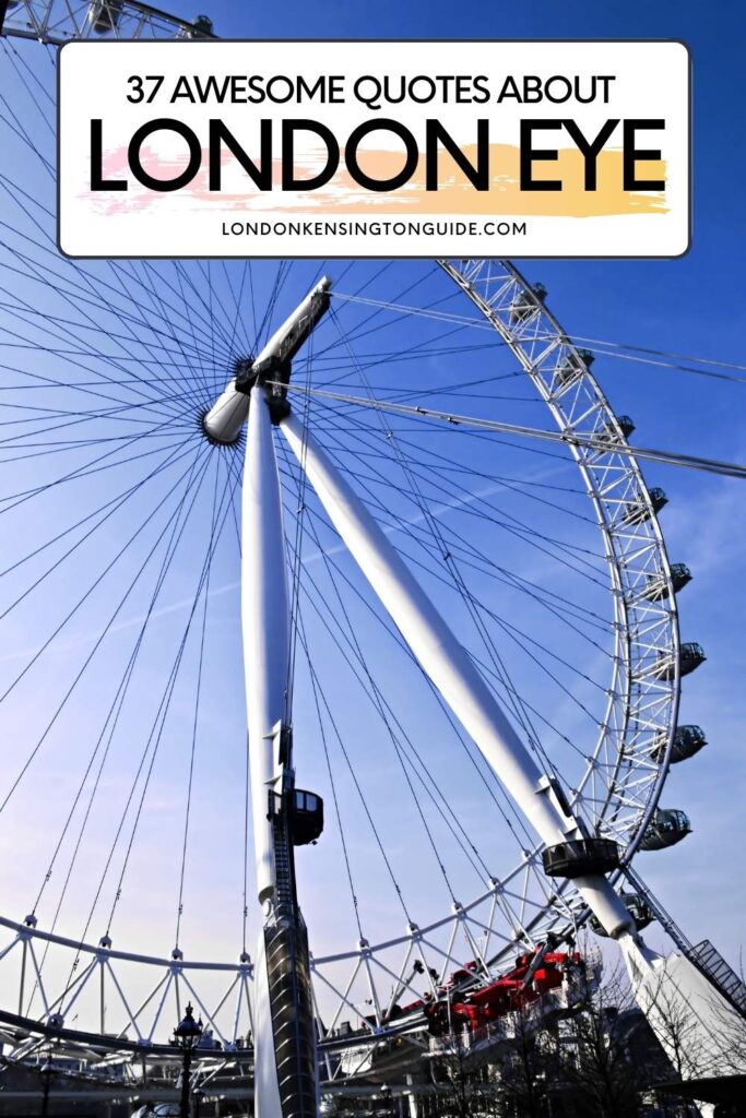 Best Captions And Quotes About London Eye For Instagram