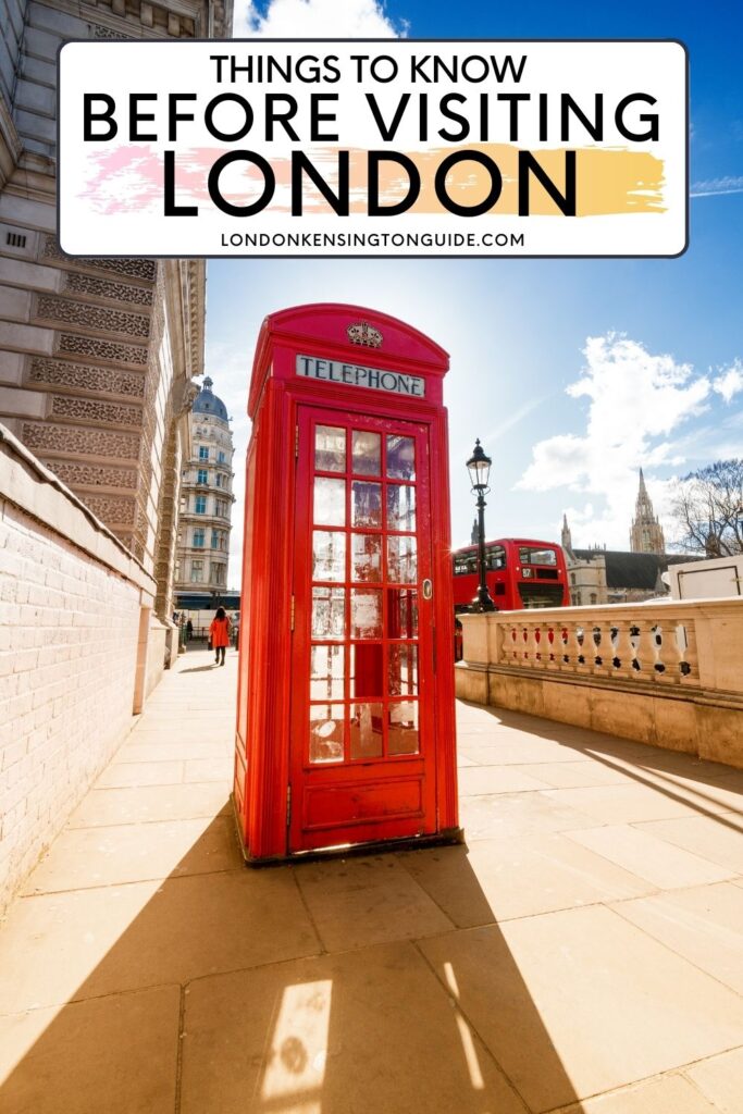 things to know before travelling to london