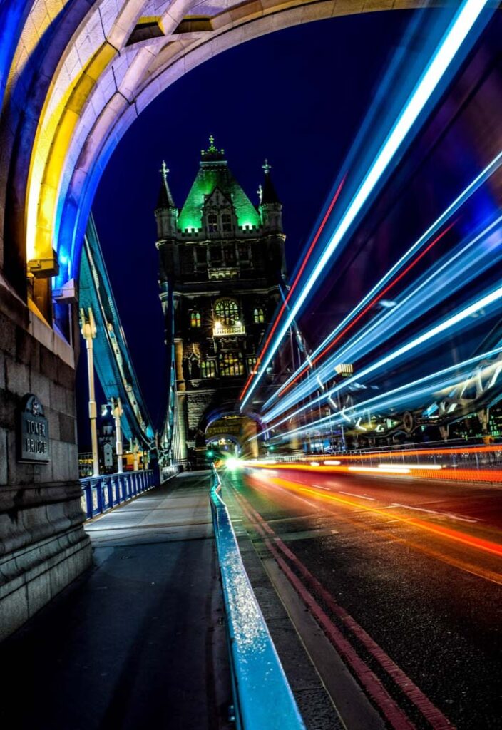 London Tower Bridge At Night