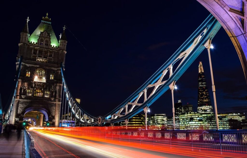 London Tower Bridge At Night