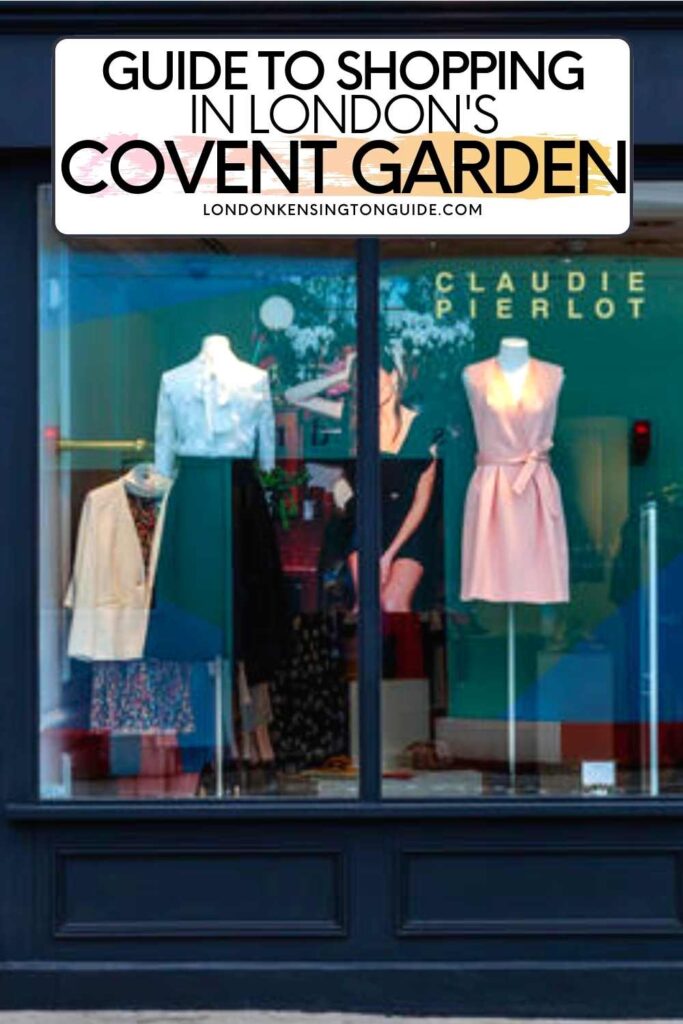 Covent Garden has a variety of clothing stores that slap with glamour and style each with a unique touch to serve you amazing looks. There is no reason for you not to check out the greasy wool smell of the available stores across Covent Garden's vicinity.