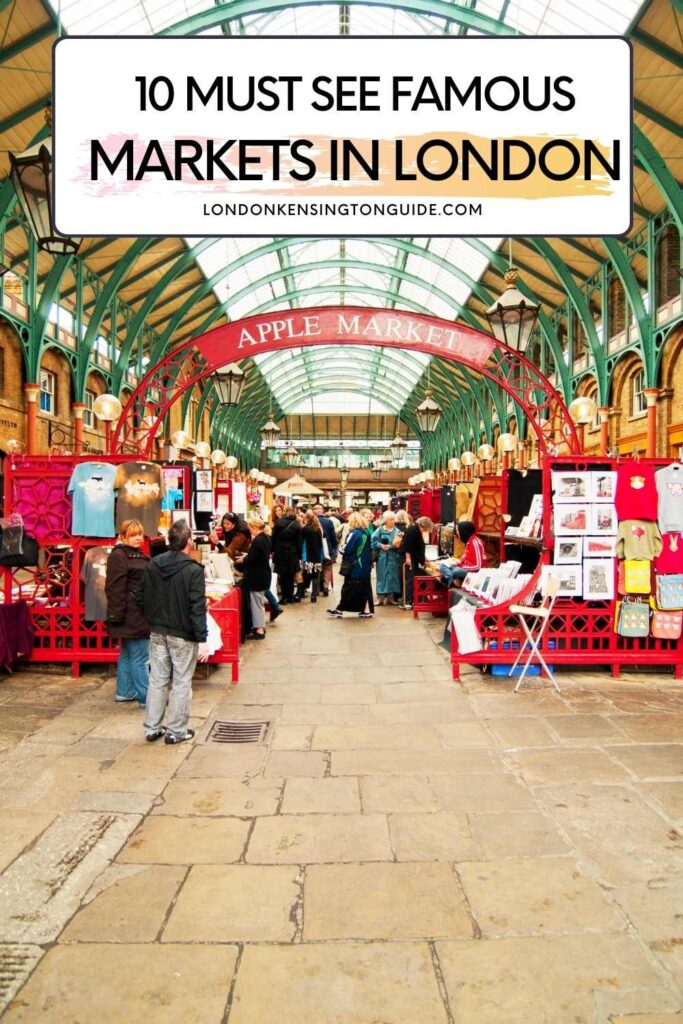 Famous London Markets You Need To Visit - from food markets, to flower markets and those operating weekend and sunday only and everything in between! Every tourists needs to at least visit two of these when in London.