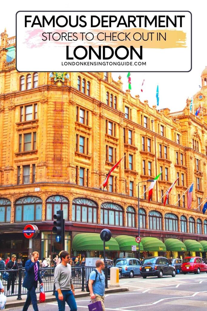 Guide to the best department stores in London, from luxury and famous stores to the most Instagrammable that need to be on any tourist's itinerary. Harrods, Selfridges, Harvey Nichols, John Lewis, Peter Jones, House of Fraser, Liberty, Fortnam & Mason and more