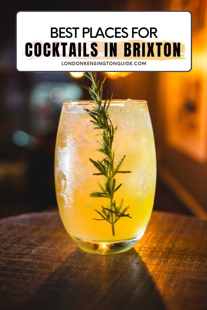 Guide to the best cocktail bars in Brixton. A list of cool places for happy hour cocktails not to be missed. | best bars in brixton | cocktail bars in brixton | brixton happy hour | lounge bar brixton | best cocktails in brixton | cocktail bars brixton