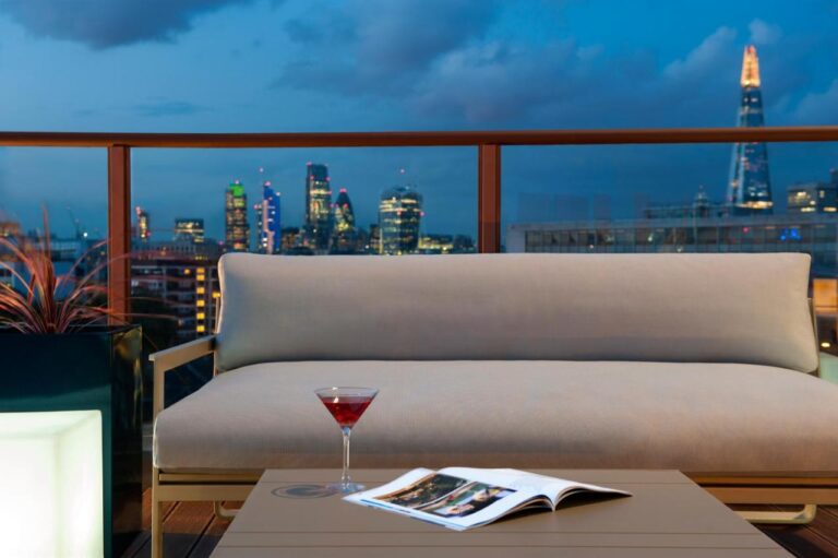 Amazing London Hotels With Rooftop Bars - London Kensington Guide