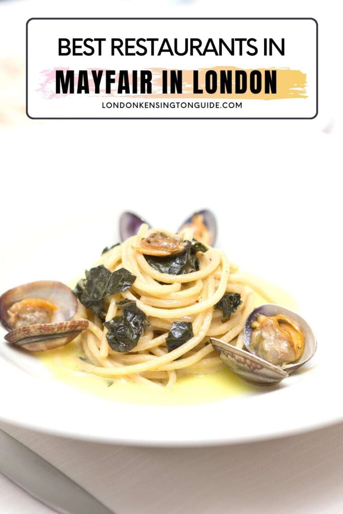 Guide to the best restaurants in Mayfair London. Tips on the coolest places to eat in Mayfair. From Italian, French, Indian, and Russian to the all-around menus serving up amazing food with a cool vibe and atmosphere. | restaurants in london mayfair | coya brunch london | best restaurants in mayfair london | nobu london mayfair | italian restaurant mayfair london | restaurants near mayfair london | russian restaurant london mayfair | indian restaurant mayfair london | 