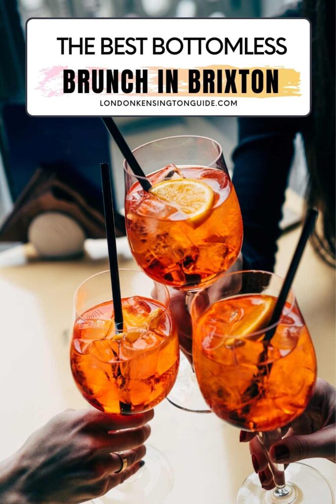 Guide to the best bottomless brunch in Brixton. Guide to cool and fun boozy brunches in Brixton. Enjoy canova hall brunch, brixton courtyard bottomless brunch, lost in brixton bottomless brunch, turtle bay brixton bottomless brunch, satay bar bottomless brunch and many more indoor and outdoor brunches in Brixton and nearby. | bottomless brunches in london | outdoor bottomless brunch london