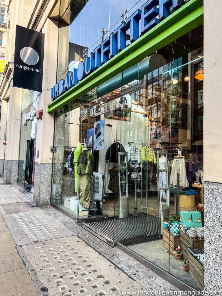 Everything you need to know about visiting Urban Outfitters on High Street Kensington. From what to find in the store to how to get there and opening times.
