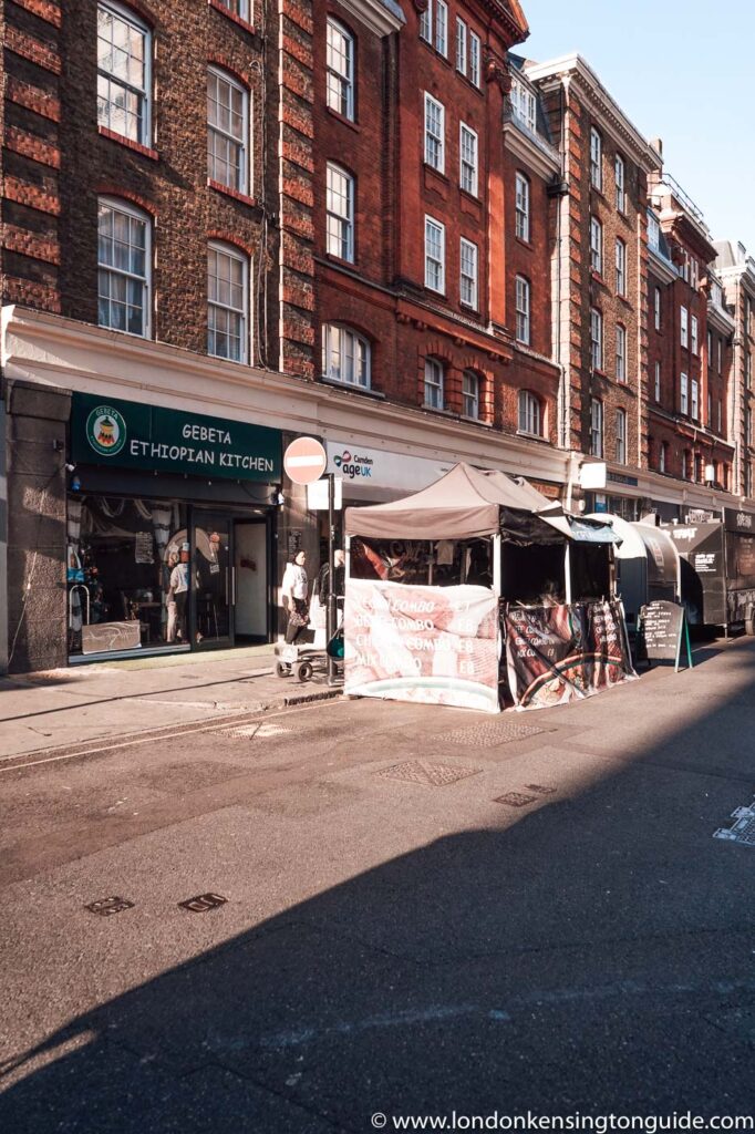 Guide to visiting Leather Lane Market in the heart of Chancery Lane near Farringdon and London's financial districts. The Food is simply delicious!