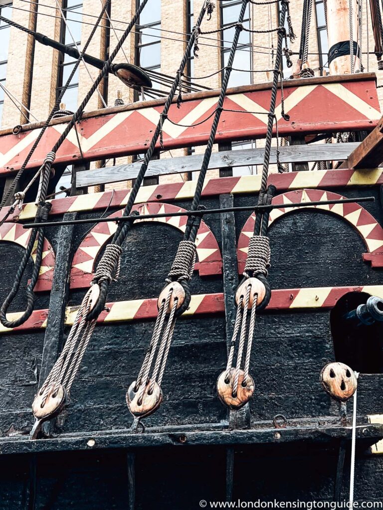 Discovering the Golden Hinde. A historical gem not to be missed while exploring London Bridge attractions.
