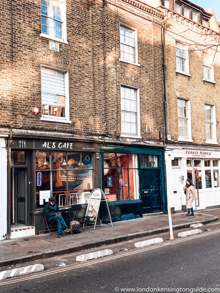 In the mood for a hearty breakfast, a filling lunch, or nice helping of food to cure a hungover? There's no place like Al's Cafe on Bermondsey Street.