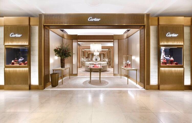 Cartier Store Decoration-2  Jewelry store design, Store design