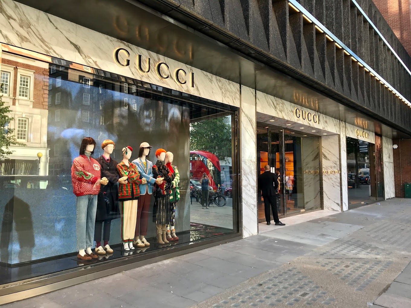 Gucci flagship store, London  Retail design, Design, Gucci store nyc