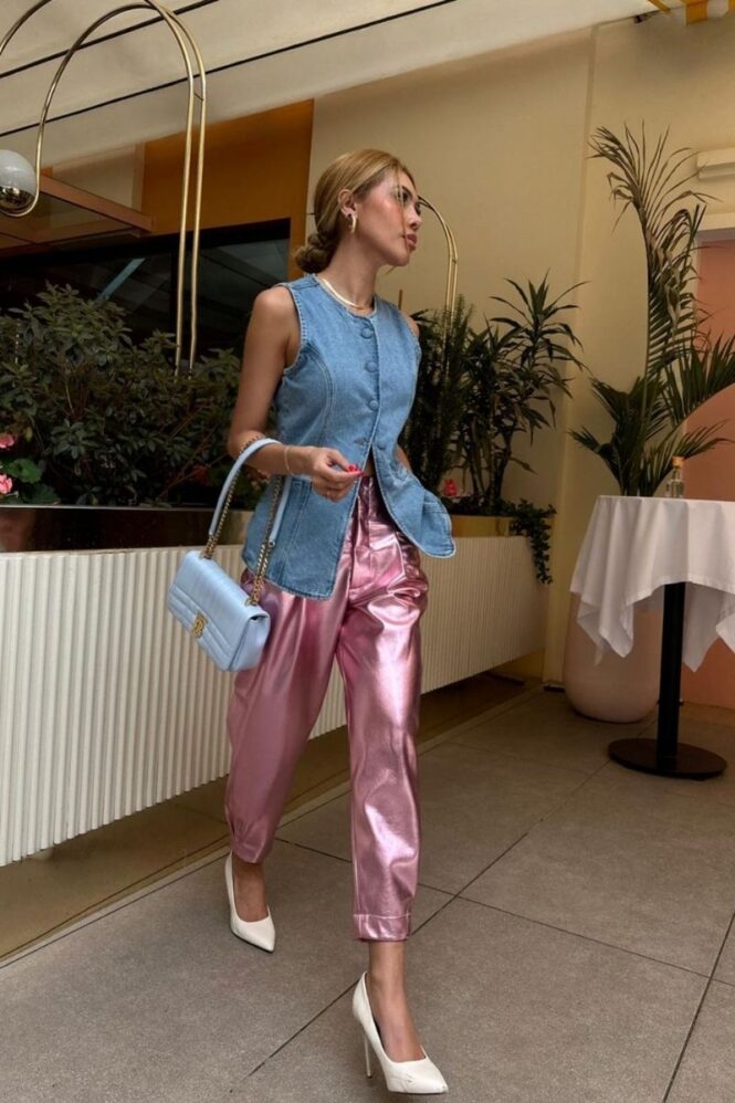 Pretty In Pink Pants