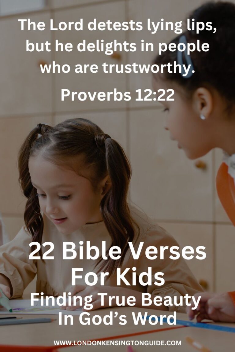 Bible Verses for Kids: Teaching Christian Values Through Scripture ...