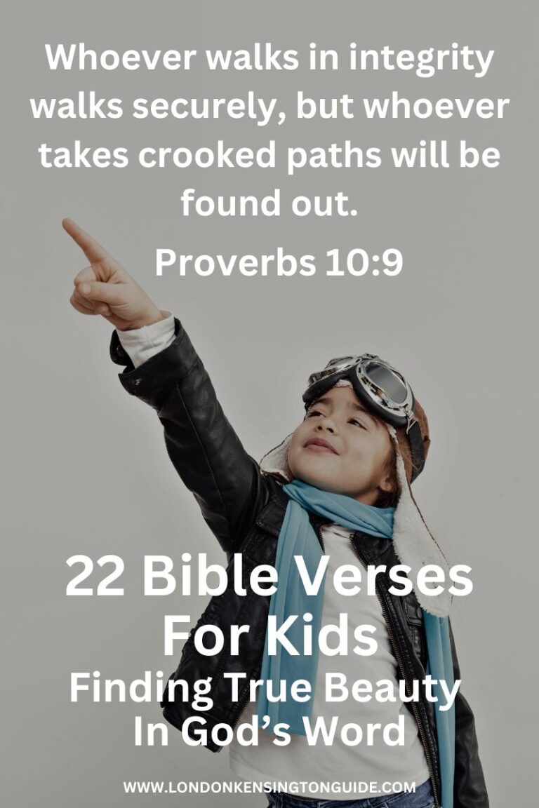 Bible Verses for Kids: Teaching Christian Values Through Scripture ...