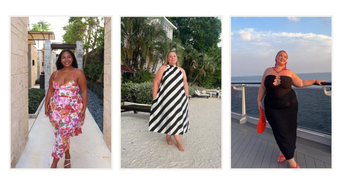Chic and comfortable plus size vacation outfits Inso perfect for your next getaway. Find stylish looks, from breezy dresses to effortless beachwear! Vacation Outfits Plus Size, Plus Size Vacation Outfits Black Women, Mexico Vacation Outfits Plus Size, Plus Size Tropical Vacation Outfits, Vacation Outfits Black Women Plus Size, Beach Vacation Outfits Plus Size, Plus Size Vacation Outfits Beach, Plus Size Jamaica Vacation Outfits, Plus Size Summer Vacation Outfits
