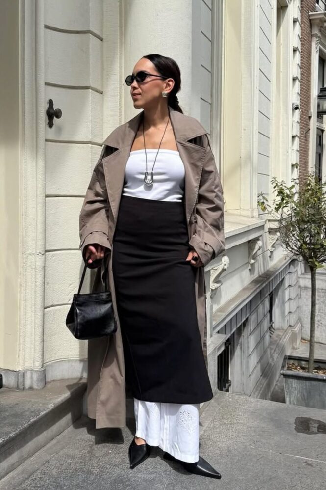 Black Top and Skirt main image 0
