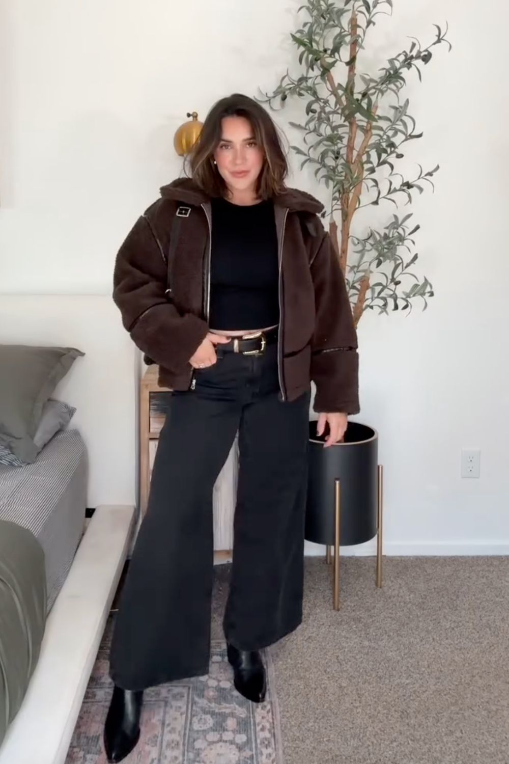 Discover 30 stylish black jeans outfit ideas for every season—from casual streetwear to chic date night looks. Get inspired with layering tips, blazer pairings, and cozy knits. Black Straight Leg Jeans Outfit, Outfits With Black Jeans, Black Jeans Outfit Aesthetic, Winter, Black Top And Jeans Outfit, Black Mom Jeans, How To Style Black Jeans, Black Flared Jeans Outfit, Black Bootcut Jeans Outfit, Black Denim Jeans Outfit, Wide Leg Black Jeans Outfit, Black Ripped Jeans Outfit Discover 30 stylish black jeans outfit ideas for every season—from casual streetwear to chic date night looks. Get inspired with layering tips, blazer pairings, and cozy knits. Black Straight Leg Jeans Outfit, Outfits With Black Jeans, Black Jeans Outfit Aesthetic, Winter, Black Top And Jeans Outfit, Black Mom Jeans, How To Style Black Jeans, Black Flared Jeans Outfit, Black Bootcut Jeans Outfit, Black Denim Jeans Outfit, Wide Leg Black Jeans Outfit, Black Ripped Jeans Outfit