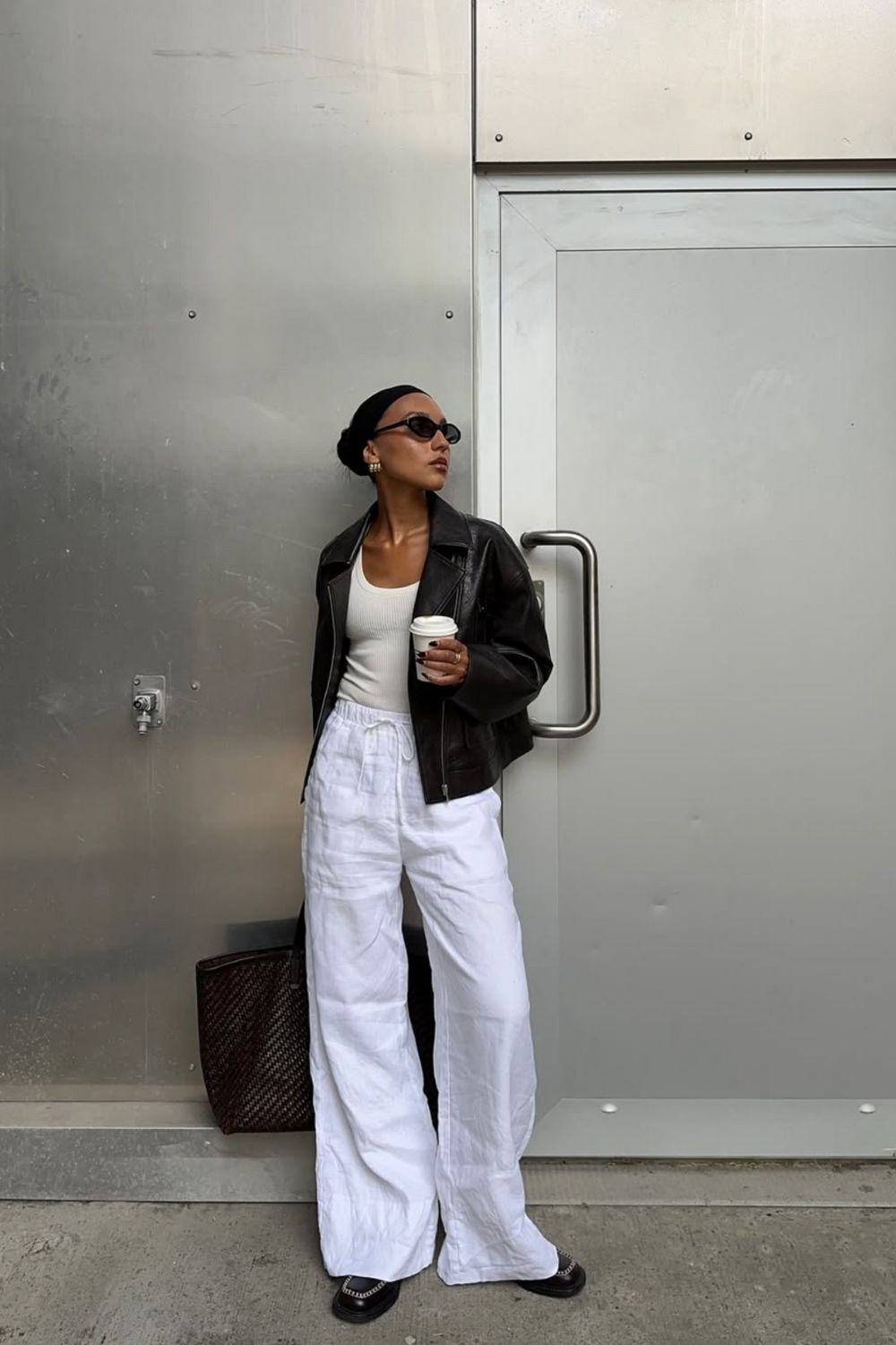 Discover 20+ chic black leather jacket outfit ideas — from casual street style to polished evening looks. Get inspired with styling tips, layering tricks, and accessories to nail the ultimate edgy yet timeless wardrobe staple.Black Leather Jacket Outfit Women, Black Leather Jacket Outfit Winter, Leather Jacket Outfit Black Women, Black Leather Jacket Outfit Casual, Long Black Leather Jacket Outfit, Black Leather Jacket Outfit Aesthetic, Women Classy, Oversized Black Leather Jacket Outfit