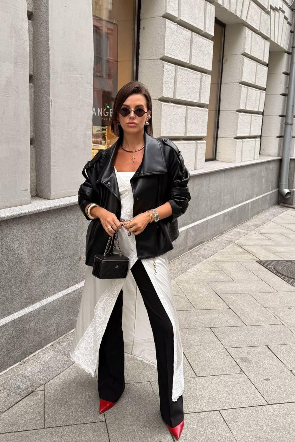 Discover 20+ chic black leather jacket outfit ideas — from casual street style to polished evening looks. Get inspired with styling tips, layering tricks, and accessories to nail the ultimate edgy yet timeless wardrobe staple.Black Leather Jacket Outfit Women, Black Leather Jacket Outfit Winter, Leather Jacket Outfit Black Women, Black Leather Jacket Outfit Casual, Long Black Leather Jacket Outfit, Black Leather Jacket Outfit Aesthetic, Women Classy, Oversized Black Leather Jacket Outfit