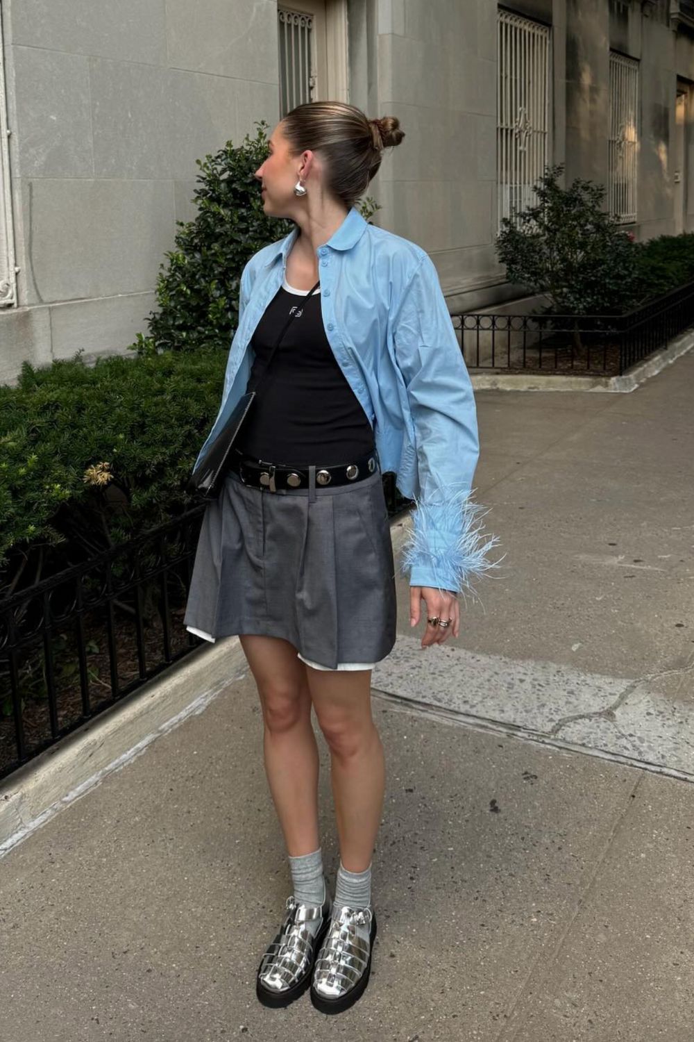 Explore 35 stylish blue shirt outfit ideas—from casual street style to polished work looks. Get inspired with easy, chic ways to style your favorite blue shirt. Blue Shirt Outfit, Blue Striped Shirt Outfit, Blue And White Striped Shirt Outfit, Blue Shirt Women Outfit, Light Blue Shirt Outfit, Blue Button Down Shirt Outfit, Navy Blue Shirt Outfit, Blue Button Up Shirt Outfit, Striped Blue Shirt Outfit Explore 35 stylish blue shirt outfit ideas—from casual street style to polished work looks. Get inspired with easy, chic ways to style your favorite blue shirt. Blue Shirt Outfit, Blue Striped Shirt Outfit, Blue And White Striped Shirt Outfit, Blue Shirt Women Outfit, Light Blue Shirt Outfit, Blue Button Down Shirt Outfit, Navy Blue Shirt Outfit, Blue Button Up Shirt Outfit, Striped Blue Shirt Outfit