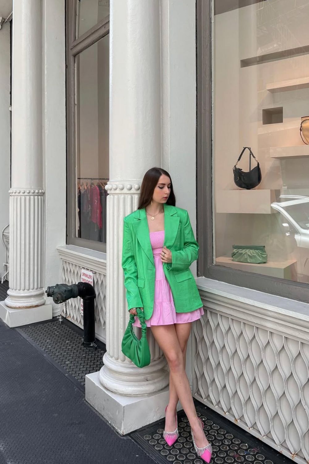 Discover 20+ chic green bag outfit ideas that prove this bold accessory works for every season. From casual street style to evening glam, get inspired to style your green bag with confidence. Green Tote Bag, Olive Green Bag Outfit, Green Bag Aesthetic, Dark Green Bag Outfit, Green Tote Bag Outfit, Green Shoulder Bag Outfit, Green Longchamp Bag Outfit, Lime Green Bag Outfit, Green Chanel Bag, Green Crossbody Bag Outfit, Mint Green Bag Outfit, Sage Green Bag Outfit, Green Sling Bag Outfit Discover 20+ chic green bag outfit ideas that prove this bold accessory works for every season. From casual street style to evening glam, get inspired to style your green bag with confidence. Green Tote Bag, Olive Green Bag Outfit, Green Bag Aesthetic, Dark Green Bag Outfit, Green Tote Bag Outfit, Green Shoulder Bag Outfit, Green Longchamp Bag Outfit, Lime Green Bag Outfit, Green Chanel Bag, Green Crossbody Bag Outfit, Mint Green Bag Outfit, Sage Green Bag Outfit, Green Sling Bag Outfit