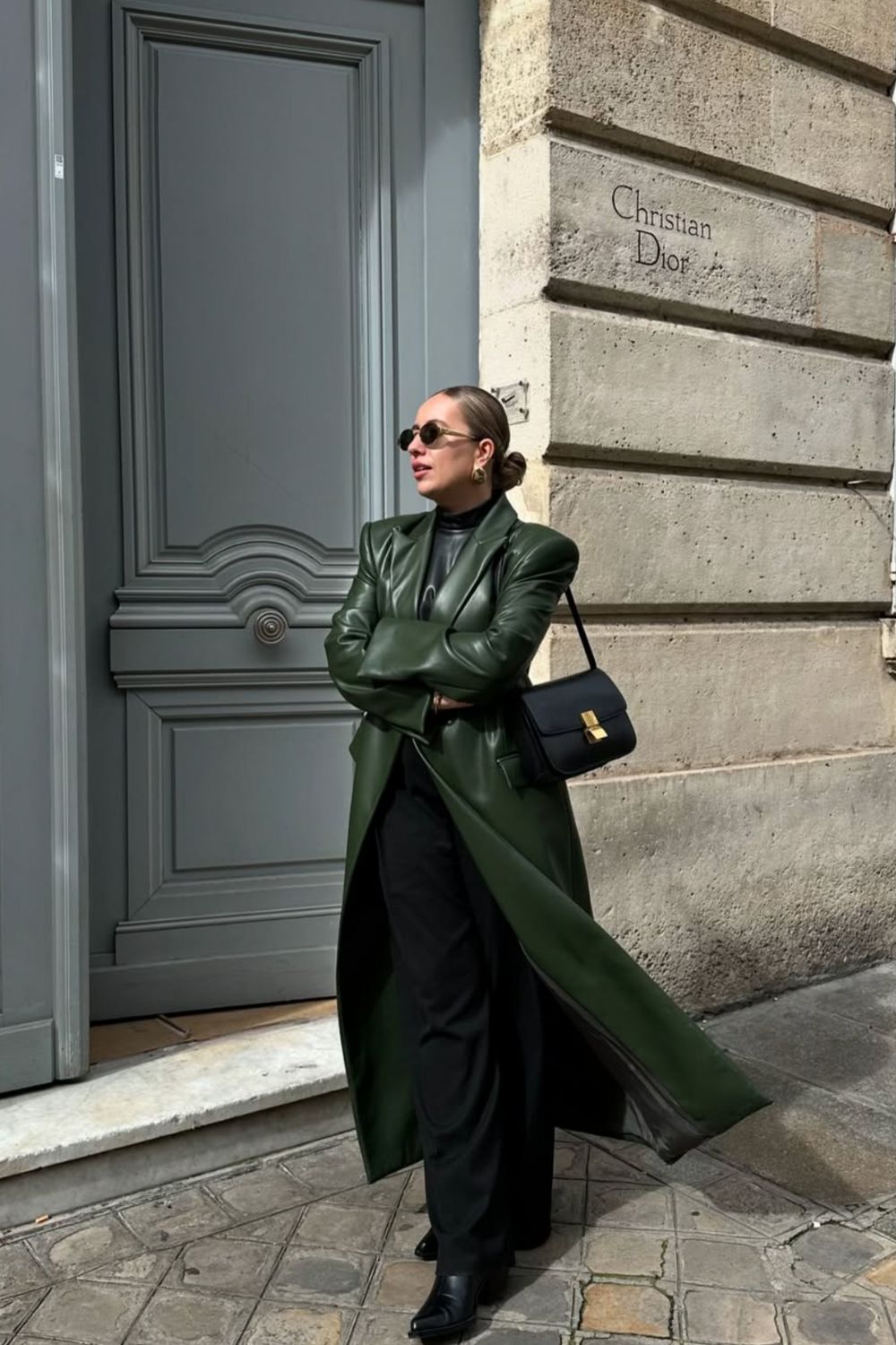Discover chic green leather jacket outfit ideas, from casual street style to polished evening looks. Get inspired by trendy ways to style green leather for every season. Olive Green Leather Jacket Outfit, Dark Green Leather Jacket Outfit, Rachel Green Leather Jacket, Leather Green Jacket Outfit, Light Green Leather Jacket Outfit, Army Green Leather Jacket Outfit, How To Style Green Leather Jacket, Green Faux Leather Jacket, Sage Green, Vintage Green, Emerald Green, Khaki Green, Moss Green