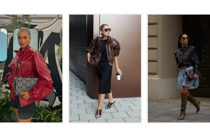 Discover 30+ chic leather jacket outfit ideas to style this season. From classic black and brown to bold colors and vintage suede, these looks will inspire effortless street style, casual chic, and polished layering. Perfect for everyday wear or statement fashion moments. Red Leather Jacket Outfit, Black Leather Jacket Outfit, Long Leather Jacket Outfit, Burgundy Leather Jacket, Cropped Leather Jacket Outfit, White Leather Jacket Outfit, Green Leather Jacket, Winter, Outfit With Leather Jacket