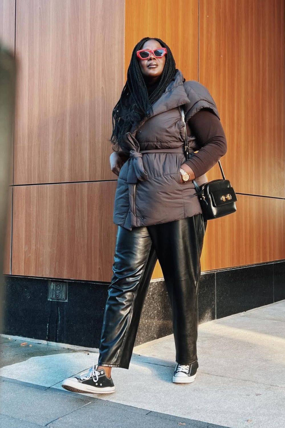 Discover chic leather pants outfit ideas you can wear from day to night. From casual street style with sneakers to glam faux fur looks, these leather pants outfits prove just how versatile and stylish this wardrobe staple can be. Brown Leather Pants Outfit, Going Out, Black Women, Faux, Black Leather Pants Outfit, Red Leather Pants Outfit, Outfits With Leather Pants, Wide Leg Leather Pants Outfit, How To Style Leather Pants, Casual, Leather Cargo Pants, Green Leather Pants, Styling Leather Pants Discover chic leather pants outfit ideas you can wear from day to night. From casual street style with sneakers to glam faux fur looks, these leather pants outfits prove just how versatile and stylish this wardrobe staple can be. Brown Leather Pants Outfit, Going Out, Black Women, Faux, Black Leather Pants Outfit, Red Leather Pants Outfit, Outfits With Leather Pants, Wide Leg Leather Pants Outfit, How To Style Leather Pants, Casual, Leather Cargo Pants, Green Leather Pants, Styling Leather Pants