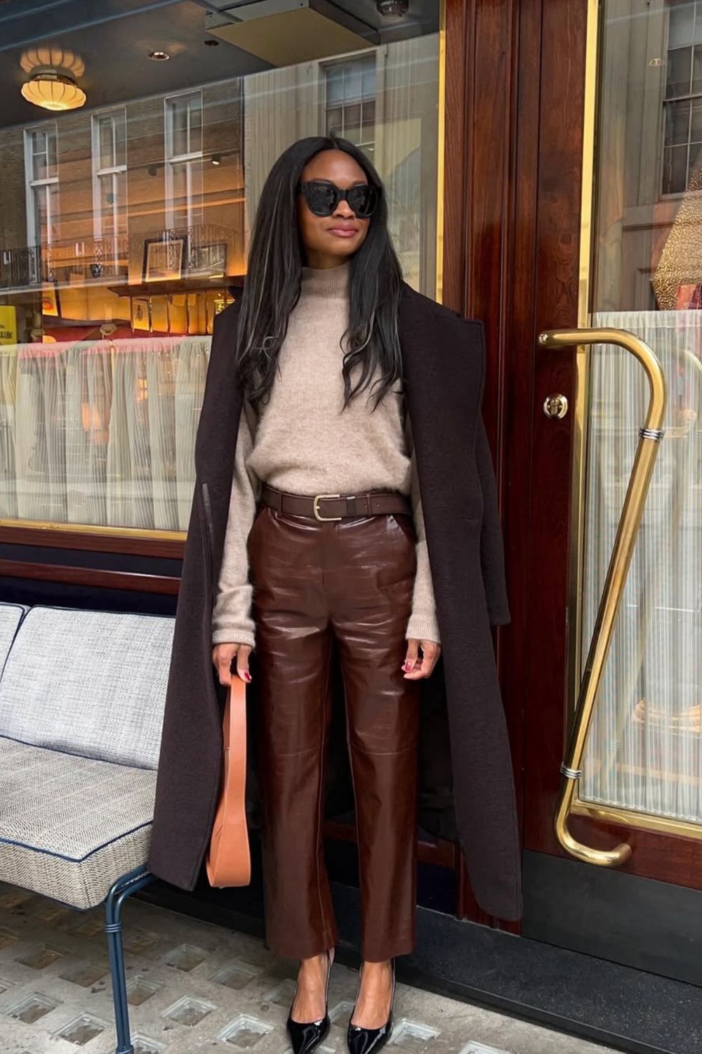 Discover chic leather pants outfit ideas you can wear from day to night. From casual street style with sneakers to glam faux fur looks, these leather pants outfits prove just how versatile and stylish this wardrobe staple can be. Brown Leather Pants Outfit, Going Out, Black Women, Faux, Black Leather Pants Outfit, Red Leather Pants Outfit, Outfits With Leather Pants, Wide Leg Leather Pants Outfit, How To Style Leather Pants, Casual, Leather Cargo Pants, Green Leather Pants, Styling Leather Pants Discover chic leather pants outfit ideas you can wear from day to night. From casual street style with sneakers to glam faux fur looks, these leather pants outfits prove just how versatile and stylish this wardrobe staple can be. Brown Leather Pants Outfit, Going Out, Black Women, Faux, Black Leather Pants Outfit, Red Leather Pants Outfit, Outfits With Leather Pants, Wide Leg Leather Pants Outfit, How To Style Leather Pants, Casual, Leather Cargo Pants, Green Leather Pants, Styling Leather Pants