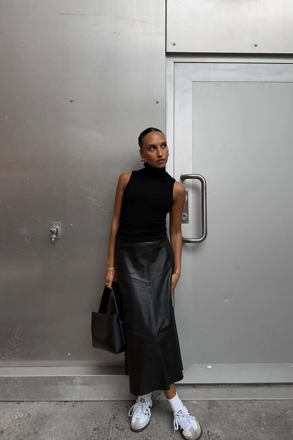Discover 30+ chic leather skirt outfit ideas you’ll love—from casual daytime looks to sleek evening styles. Get styling tips, outfit inspiration, and accessory pairings to create the perfect leather skirt look for any occasion. Black Leather Skirt Outfit, Brown Leather Skirt Outfit, Leather Mini Skirt Outfit, Party Night, Long Leather Skirt Outfit, Short Leather Skirt, Red Leather Skirt Outfit, Black Women, Leather Pencil Skirt, Burgundy Leather Skirt Outfit, Pleated Leather Discover 30+ chic leather skirt outfit ideas you’ll love—from casual daytime looks to sleek evening styles. Get styling tips, outfit inspiration, and accessory pairings to create the perfect leather skirt look for any occasion. Black Leather Skirt Outfit, Brown Leather Skirt Outfit, Leather Mini Skirt Outfit, Party Night, Long Leather Skirt Outfit, Short Leather Skirt, Red Leather Skirt Outfit, Black Women, Leather Pencil Skirt, Burgundy Leather Skirt Outfit, Pleated Leather