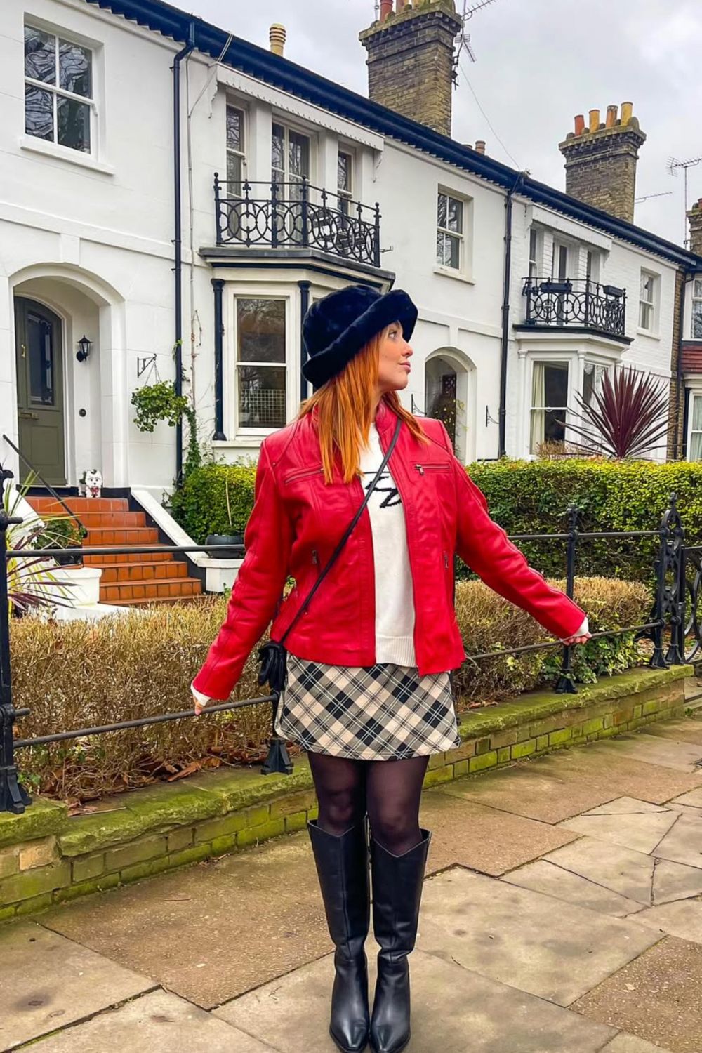Discover 32 stylish red leather jacket outfit ideas that prove this bold piece is more versatile than you think. From chic monochrome looks to casual denim pairings and dressy night-out styles, these outfits will inspire you to wear your red leather jacket with confidence. Red Leather Jacket Outfit Aesthetic, Dark Red Leather Jacket Outfit, Cherry Red, Long Red Leather, Winter, Outfit With Red Leather Jacket, Red Dress Leather Jacket, Vintage Red Leather Jacket, Cropped Red Leather Jacket Outfit