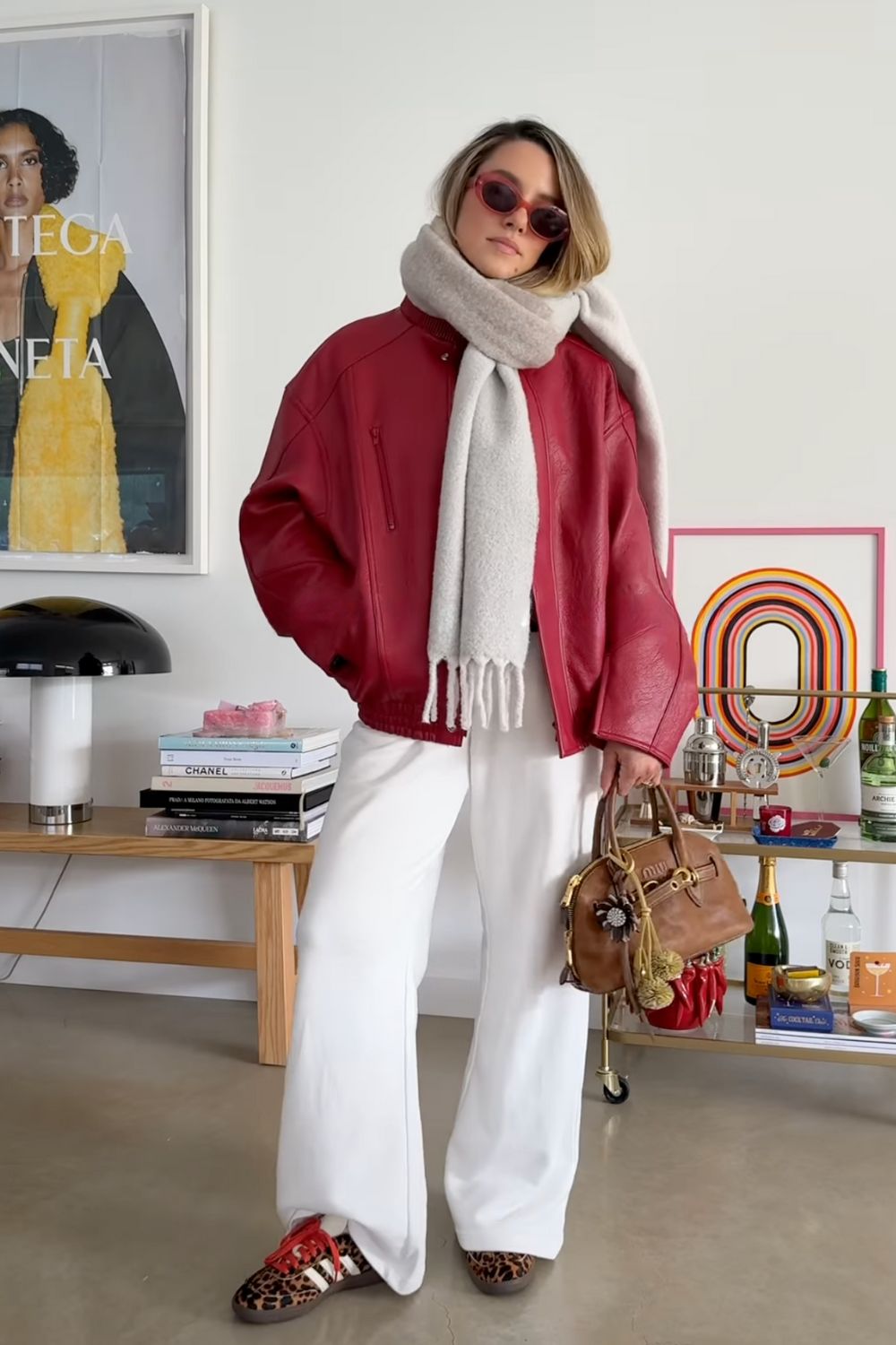 Discover 32 stylish red leather jacket outfit ideas that prove this bold piece is more versatile than you think. From chic monochrome looks to casual denim pairings and dressy night-out styles, these outfits will inspire you to wear your red leather jacket with confidence. Red Leather Jacket Outfit Aesthetic, Dark Red Leather Jacket Outfit, Cherry Red, Long Red Leather, Winter, Outfit With Red Leather Jacket, Red Dress Leather Jacket, Vintage Red Leather Jacket, Cropped Red Leather Jacket Outfit