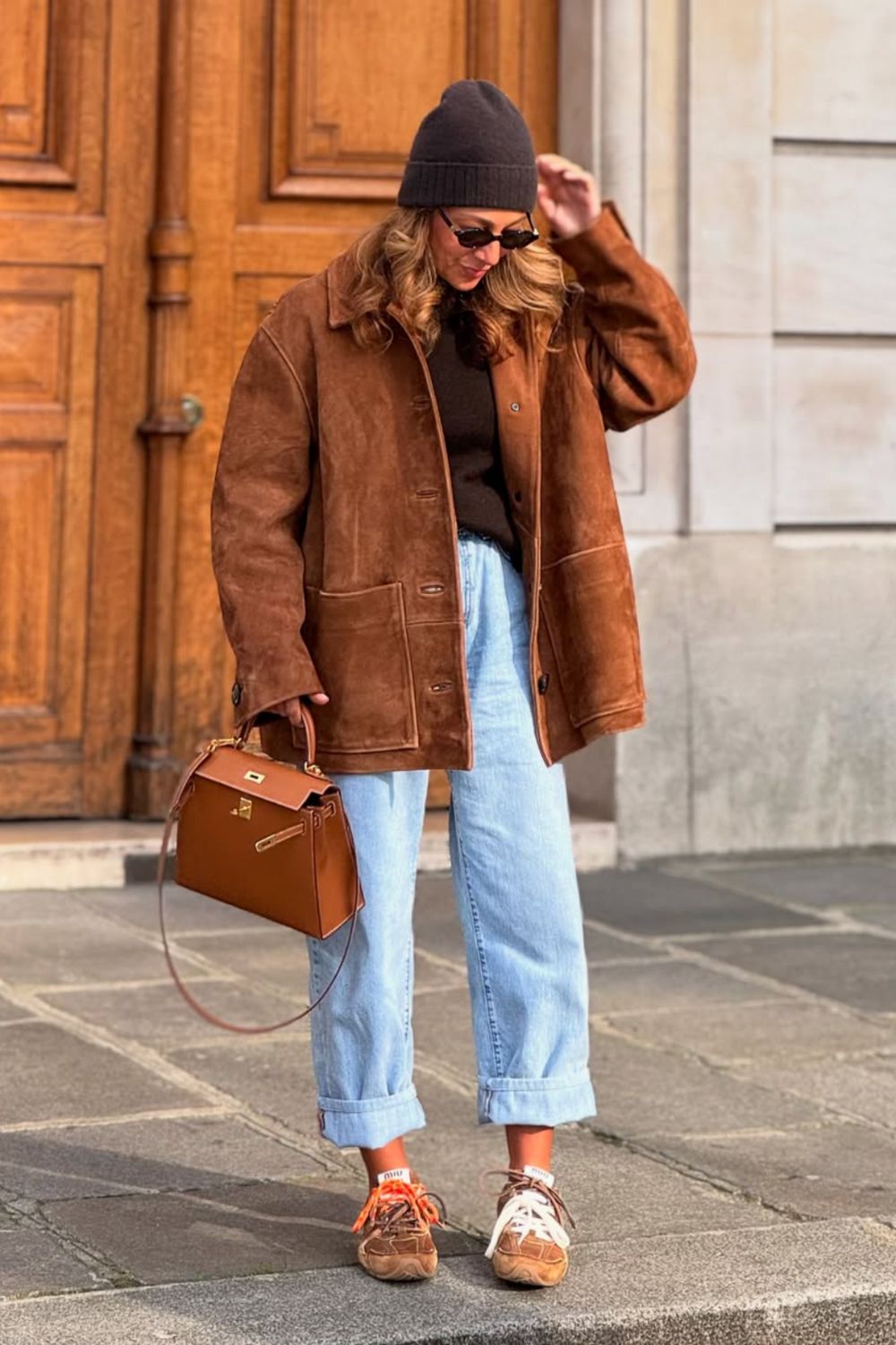 Chic suede leather jacket outfit ideas for every season. From casual street style with jeans to elevated looks with skirts and dresses, these versatile suede jackets add timeless texture and style to your wardrobe. Perfect inspiration for everyday wear or Pinterest-worthy fashion. Brown Suede Leather Jacket Outfit, Red Suede Leather Jacket, Tan Suede Leather Jacket, Burgundy Suede Leather Jacket, Green Suede Leather Jacket