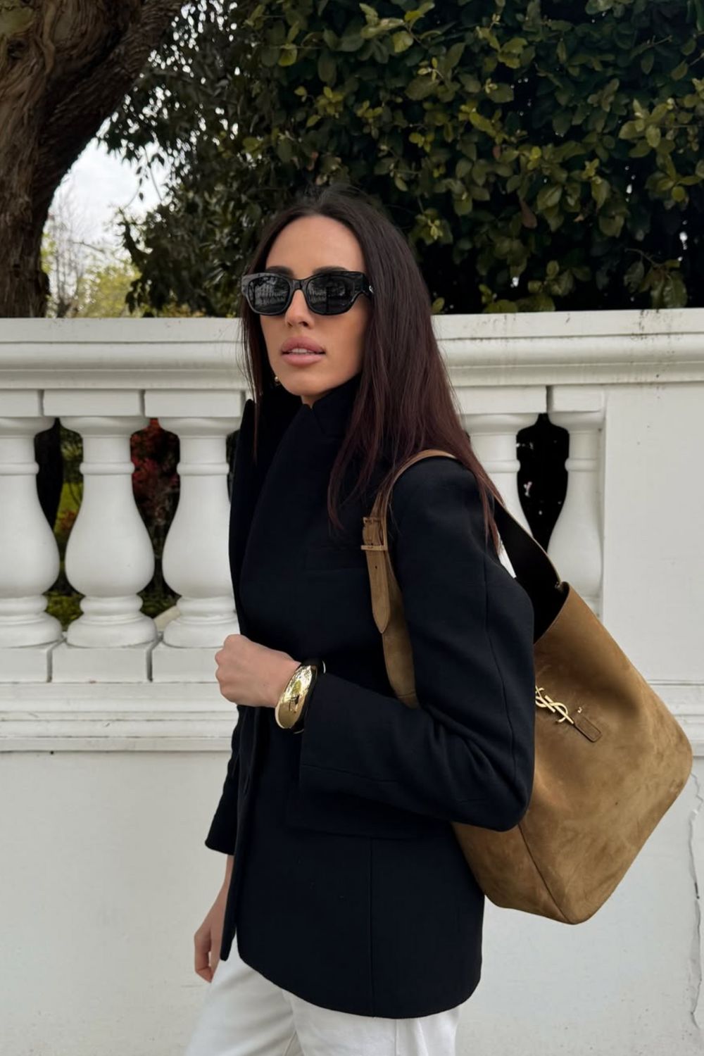 Discover chic YSL bag outfit ideas to style your favorite designer piece. From casual street style to elegant evening looks, these outfits show how to wear YSL bags effortlessly for every occasion. YSL Niki Bag Outfit, YSL Loulou Bag Outfit, YSLl Aesthetic Outfit, YSLClutch Outfit,YSL Tote Bag, YSL Hobo Bag Outfit, YSL Puffer Bag, YSL Sunset Bag, YSL Envelope Bag Outfit, Brooch, Opyum YSL Heels Outfit, YSL Wallet On Chain, YSL Bag Outfit Casual, YSL Crossbody Bag, YSL Camera Bag, YSL Belt Outfit