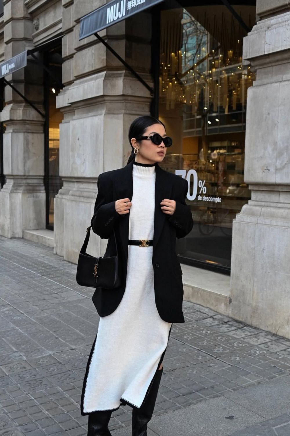 Discover chic YSL bag outfit ideas to style your favorite designer piece. From casual street style to elegant evening looks, these outfits show how to wear YSL bags effortlessly for every occasion. YSL Niki Bag Outfit, YSL Loulou Bag Outfit, YSLl Aesthetic Outfit, YSLClutch Outfit,YSL Tote Bag, YSL Hobo Bag Outfit, YSL Puffer Bag, YSL Sunset Bag, YSL Envelope Bag Outfit, Brooch, Opyum YSL Heels Outfit, YSL Wallet On Chain, YSL Bag Outfit Casual, YSL Crossbody Bag, YSL Camera Bag, YSL Belt Outfit