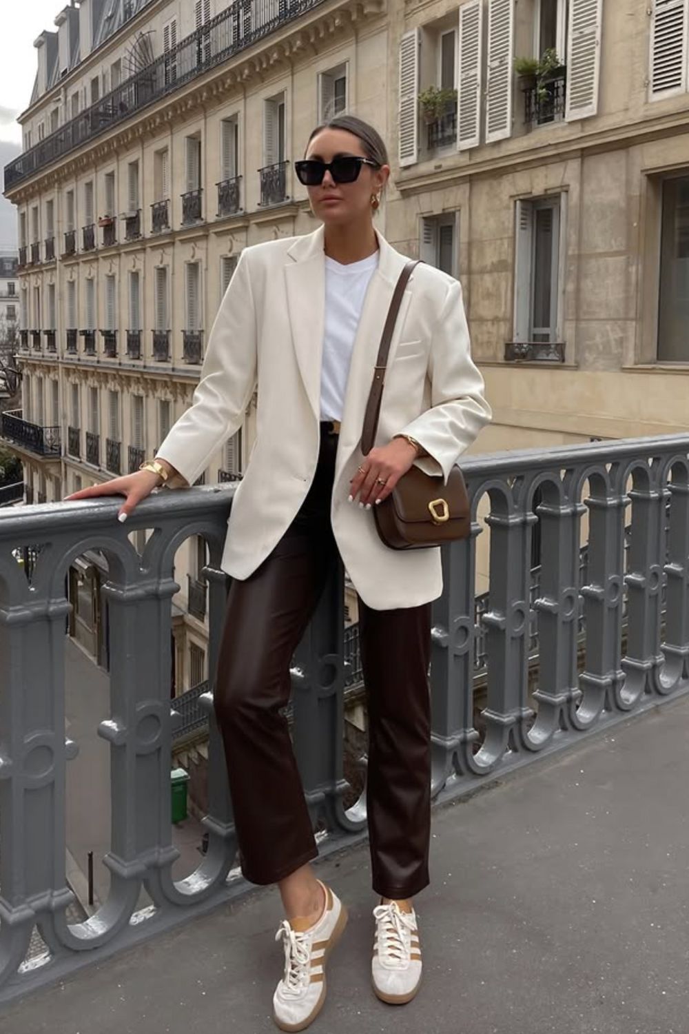 Discover chic brown leather pants outfit ideas for every occasion — from casual daytime looks to elevated evening styles. Learn how to style brown leather pants with blazers, knits, and statement coats for an effortlessly polished, fashion-forward vibe this season. Brown Leather Pants Outfit, Night, Leather Brown Pants Outfit, Brown Leather Pants Outfit Casual, Brown Leather Pants Outfit Winter, Brown Faux, Dark Brown, Light Brown, Work, Brown Leather Pants Outfit Fall Discover chic brown leather pants outfit ideas for every occasion — from casual daytime looks to elevated evening styles. Learn how to style brown leather pants with blazers, knits, and statement coats for an effortlessly polished, fashion-forward vibe this season. Brown Leather Pants Outfit, Night, Leather Brown Pants Outfit, Brown Leather Pants Outfit Casual, Brown Leather Pants Outfit Winter, Brown Faux, Dark Brown, Light Brown, Work, Brown Leather Pants Outfit Fall