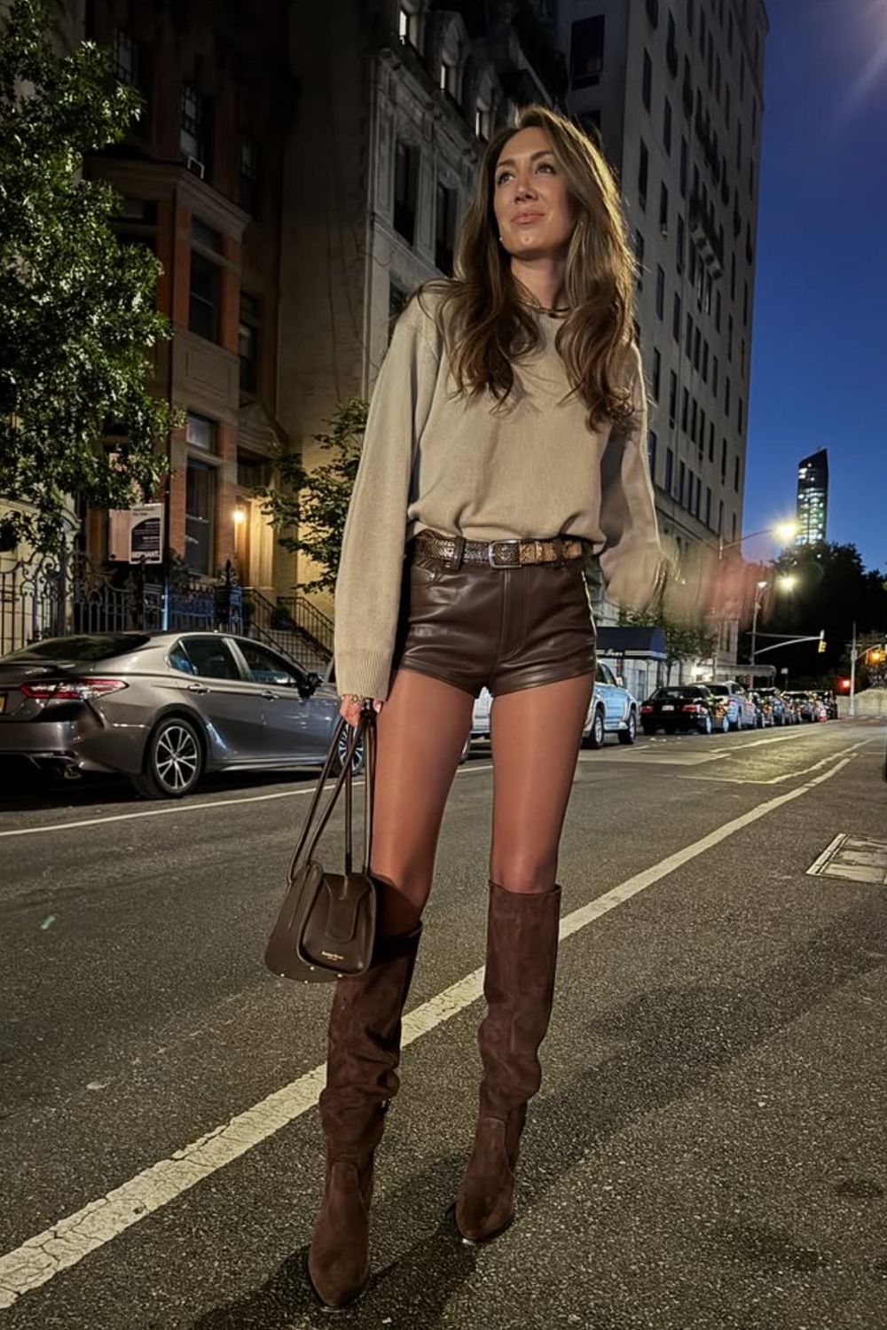 Discover 20 chic brown suede boots outfit ideas for fall and winter. From cozy knits and mini skirts to tailored blazers and sweater dresses, these looks show how to style brown suede boots effortlessly for any occasion. Perfect inspiration for classy, everyday style. Suede Brown Boots Outfit, Brown Suede Ankle Boots Outfit, Brown Suede Cowboy Boots Outfit, Dark Brown Suede Boots Outfit, Tall Brown Suede Boots Outfit, Brown Suede Boots Outfit Knee Highs, Brown Suede Chelsea Boots Discover 20 chic brown suede boots outfit ideas for fall and winter. From cozy knits and mini skirts to tailored blazers and sweater dresses, these looks show how to style brown suede boots effortlessly for any occasion. Perfect inspiration for classy, everyday style. Suede Brown Boots Outfit, Brown Suede Ankle Boots Outfit, Brown Suede Cowboy Boots Outfit, Dark Brown Suede Boots Outfit, Tall Brown Suede Boots Outfit, Brown Suede Boots Outfit Knee Highs, Brown Suede Chelsea Boots