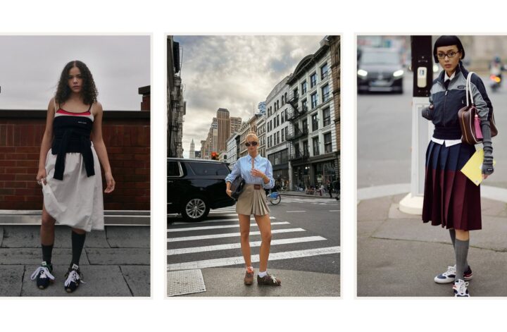 Discover 20+ chic Miu Miu sneakers outfit ideas that blend sporty elegance with high-fashion style. From denim-on-denim looks to feminine dresses and tailored layers, these outfits show how to style Miu Miu sneakers for any occasion in effortlessly polished ways.