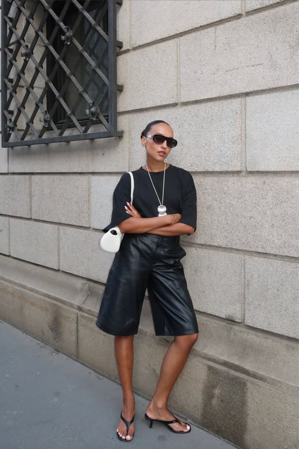 Discover 20 chic leather shorts outfit ideas for every season — from casual daytime looks to elevated evening styles. Learn how to style leather shorts with blazers, knits, boots, and heels for effortlessly cool, fashion-forward outfits you'll want to recreate. Leather Shorts Outfit, Black Leather Shorts Outfit, Leather Shorts Outfit Black Women, Leather Shorts Outfit Going Out, Black Leather Shorts, Brown Leather Shorts Outfit, Black Leather Shorts Outfit Night, Faux Leather Shorts Outfit, Leather Shorts Outfit Winter, Leather Shorts And Tights Outfit, Leather Shorts And Boots Outfit, Leather Shorts Outfit Baddie, Outfits With Leather Shorts, Leather Mini Shorts Outfit, How To Style Leather Shorts Discover 20 chic leather shorts outfit ideas for every season — from casual daytime looks to elevated evening styles. Learn how to style leather shorts with blazers, knits, boots, and heels for effortlessly cool, fashion-forward outfits you'll want to recreate. Leather Shorts Outfit, Black Leather Shorts Outfit, Leather Shorts Outfit Black Women, Leather Shorts Outfit Going Out, Black Leather Shorts, Brown Leather Shorts Outfit, Black Leather Shorts Outfit Night, Faux Leather Shorts Outfit, Leather Shorts Outfit Winter, Leather Shorts And Tights Outfit, Leather Shorts And Boots Outfit, Leather Shorts Outfit Baddie, Outfits With Leather Shorts, Leather Mini Shorts Outfit, How To Style Leather Shorts