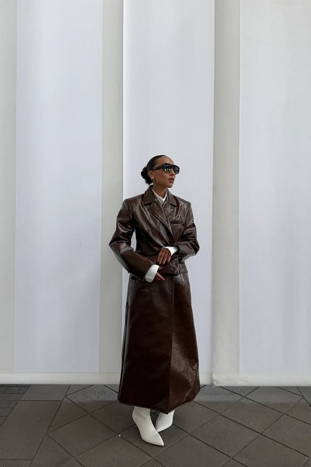 Discover 20+ chic long leather jacket outfit ideas for every season. From classic black trenches to bold colored styles, get inspired by effortlessly cool looks that mix edge with elegance — perfect for Pinterest outfit boards or your next style refresh. Long Leather Jacket Outfit, Long Black Leather Jacket Outfit, Long Brown Leather Jacket Outfit, Leather Long Jacket Outfit, Long Leather Jacket Outfit Street Style, Long Dress With Leather Jacket, Long Leather Jacket Outfits Women, Long Red Leather Jacket Outfit, Long Leather Jacket Outfits, How To Style Long Leather Jacket, Leather Jacket Long Outfit, Black Long Leather Jacket Discover 20+ chic long leather jacket outfit ideas for every season. From classic black trenches to bold colored styles, get inspired by effortlessly cool looks that mix edge with elegance — perfect for Pinterest outfit boards or your next style refresh. Long Leather Jacket Outfit, Long Black Leather Jacket Outfit, Long Brown Leather Jacket Outfit, Leather Long Jacket Outfit, Long Leather Jacket Outfit Street Style, Long Dress With Leather Jacket, Long Leather Jacket Outfits Women, Long Red Leather Jacket Outfit, Long Leather Jacket Outfits, How To Style Long Leather Jacket, Leather Jacket Long Outfit, Black Long Leather Jacket