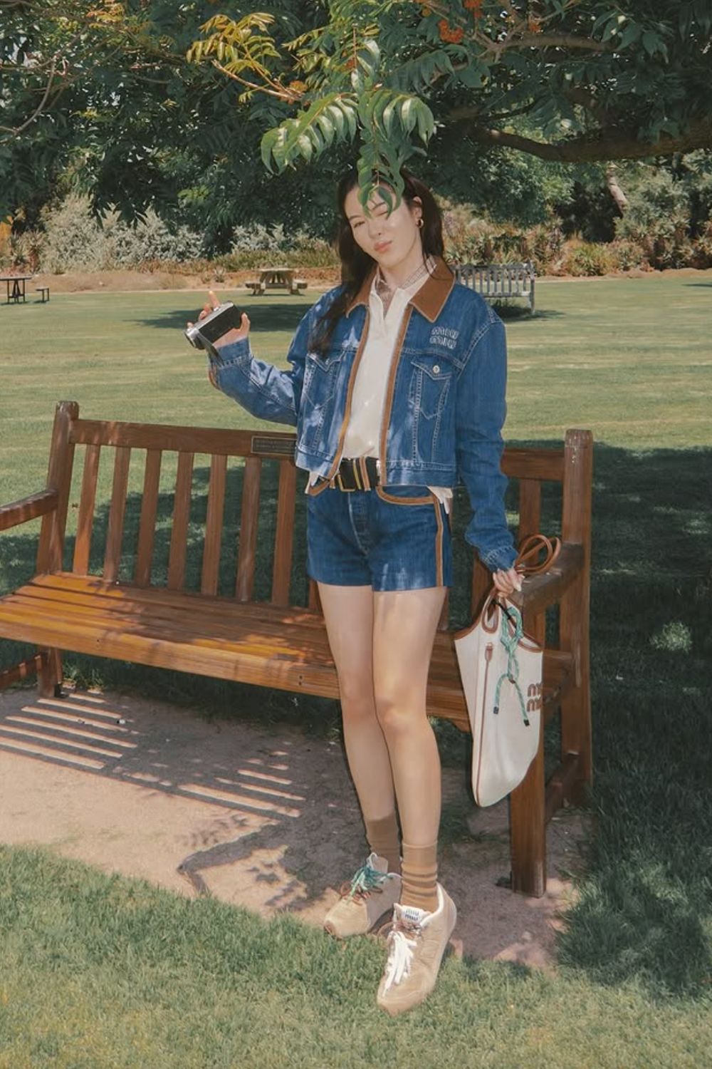 Discover chic Miu Miu outfit ideas that capture the brand’s playful yet polished aesthetic. From sporty sets to feminine skirts and tailored jackets, these looks blend vintage charm with modern sophistication — perfect for fashion lovers seeking effortless cool-girl inspiration. Miu Miu Outfit, Miu Miu Boots Outfit, Miu Miu Sunglasses Outfit, Miu Miu Shoes Outfit, Miu Miu Inspired Outfit, Miu Miu Outfit Aesthetic, Miu Miu Outfit Fashion Styles, Miu Miu Heels Outfit, Miu Miu Skirt Outfit, Miu Miu Loafers Outfit, Miu Miu Flats Outfit, Miu Miu Shirt Outfit, Miu Miu Style Outfit, Miu Miu Boots Outfit Winter, Miu Miu Outfit Ideas, Miu Miu Ballerina Outfit, Miu Miu Mini Skirt Outfit, Miu Miu Casual Outfit