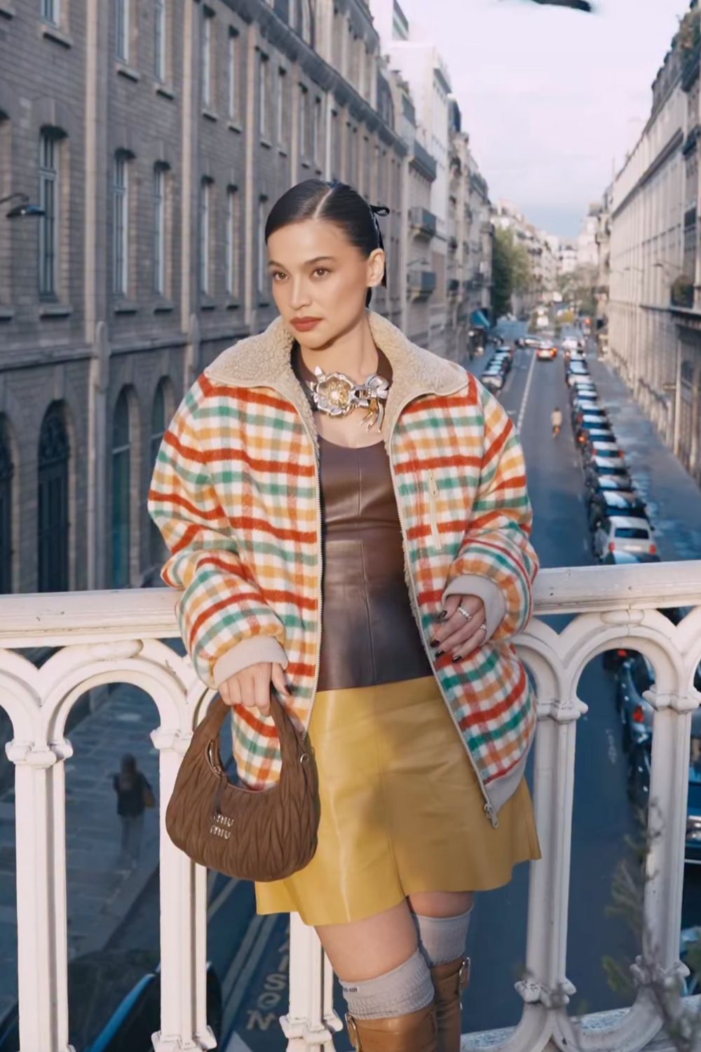 Discover chic Miu Miu outfit ideas that capture the brand’s playful yet polished aesthetic. From sporty sets to feminine skirts and tailored jackets, these looks blend vintage charm with modern sophistication — perfect for fashion lovers seeking effortless cool-girl inspiration. Miu Miu Outfit, Miu Miu Boots Outfit, Miu Miu Sunglasses Outfit, Miu Miu Shoes Outfit, Miu Miu Inspired Outfit, Miu Miu Outfit Aesthetic, Miu Miu Outfit Fashion Styles, Miu Miu Heels Outfit, Miu Miu Skirt Outfit, Miu Miu Loafers Outfit, Miu Miu Flats Outfit, Miu Miu Shirt Outfit, Miu Miu Style Outfit, Miu Miu Boots Outfit Winter, Miu Miu Outfit Ideas, Miu Miu Ballerina Outfit, Miu Miu Mini Skirt Outfit, Miu Miu Casual Outfit