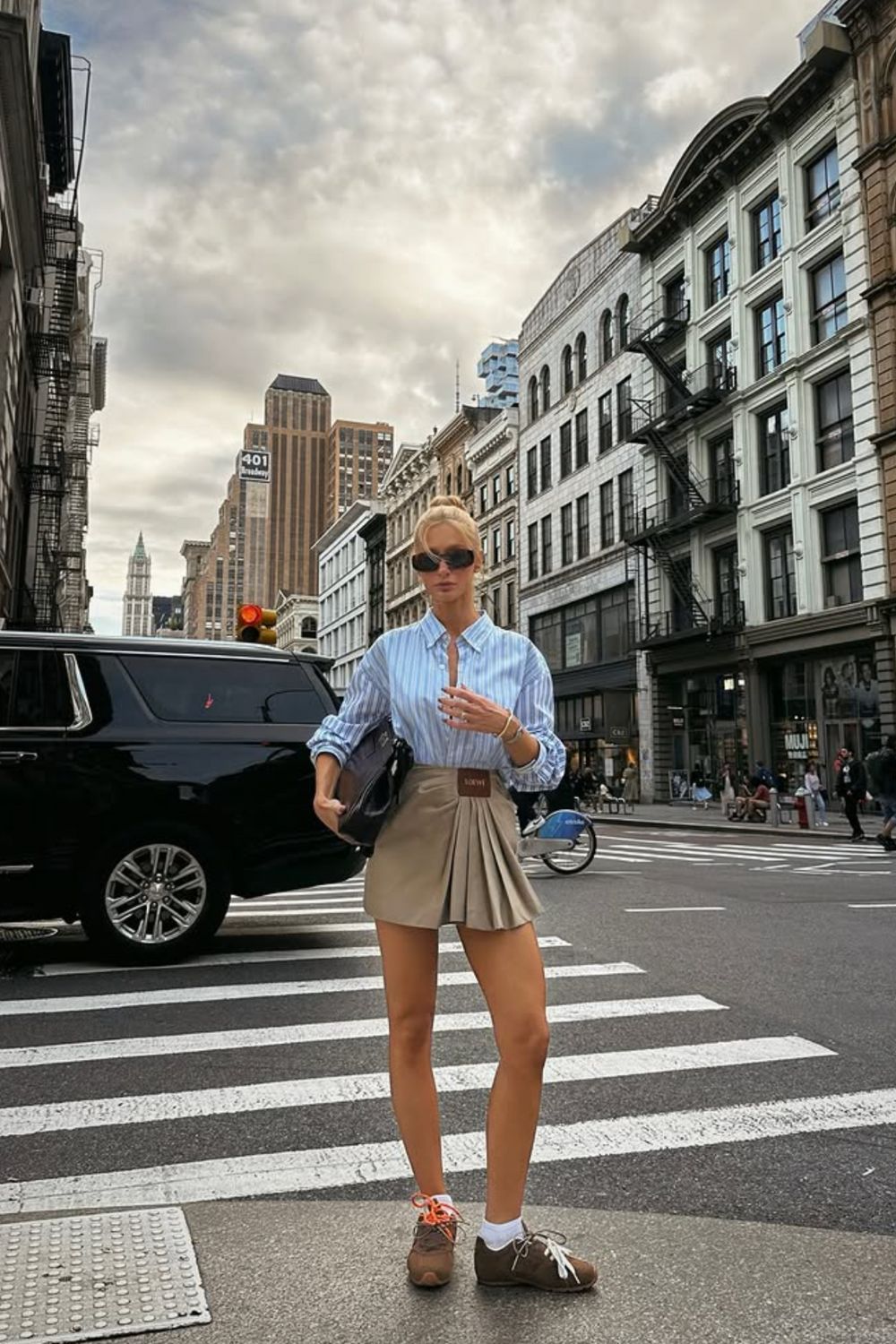 Discover 20 chic Miu Miu sneakers outfit ideas that blend sporty elegance with high-fashion style. From denim-on-denim looks to feminine dresses and tailored layers, these outfits show how to style Miu Miu sneakers for any occasion in effortlessly polished ways.
