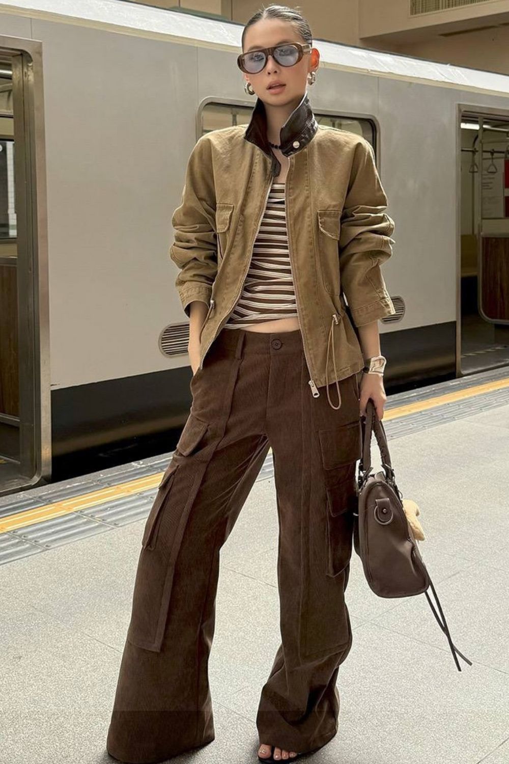 Brown Cargo Pants OutfitsBrown cargo pants outfit ideas for every season. Get styling inspo featuring cozy layers, chic knits, utility jackets, and effortless everyday looks. Perfect for casual days, school runs, and elevated street-style outfits. Brown Cargo Outfit, Light Brown Cargo Pants Outfit, Brown Cargo Pants Outfit Women, Brown Cargo Skirt Outfit, Dark Brown Cargo Pants Outfit, Brown Cargo Pants Outfit Street Style, Cargo Brown Pants Outfit, Brown Cargo Jeans Outfit, Brown Cargo Pants Outfit Winter, Brown Cargo Pants Outfit Black Women, Summer, Spring, Cargo Brown Outfit Brown Cargo Pants OutfitsBrown cargo pants outfit ideas for every season. Get styling inspo featuring cozy layers, chic knits, utility jackets, and effortless everyday looks. Perfect for casual days, school runs, and elevated street-style outfits. Brown Cargo Outfit, Light Brown Cargo Pants Outfit, Brown Cargo Pants Outfit Women, Brown Cargo Skirt Outfit, Dark Brown Cargo Pants Outfit, Brown Cargo Pants Outfit Street Style, Cargo Brown Pants Outfit, Brown Cargo Jeans Outfit, Brown Cargo Pants Outfit Winter, Brown Cargo Pants Outfit Black Women, Summer, Spring, Cargo Brown Outfit