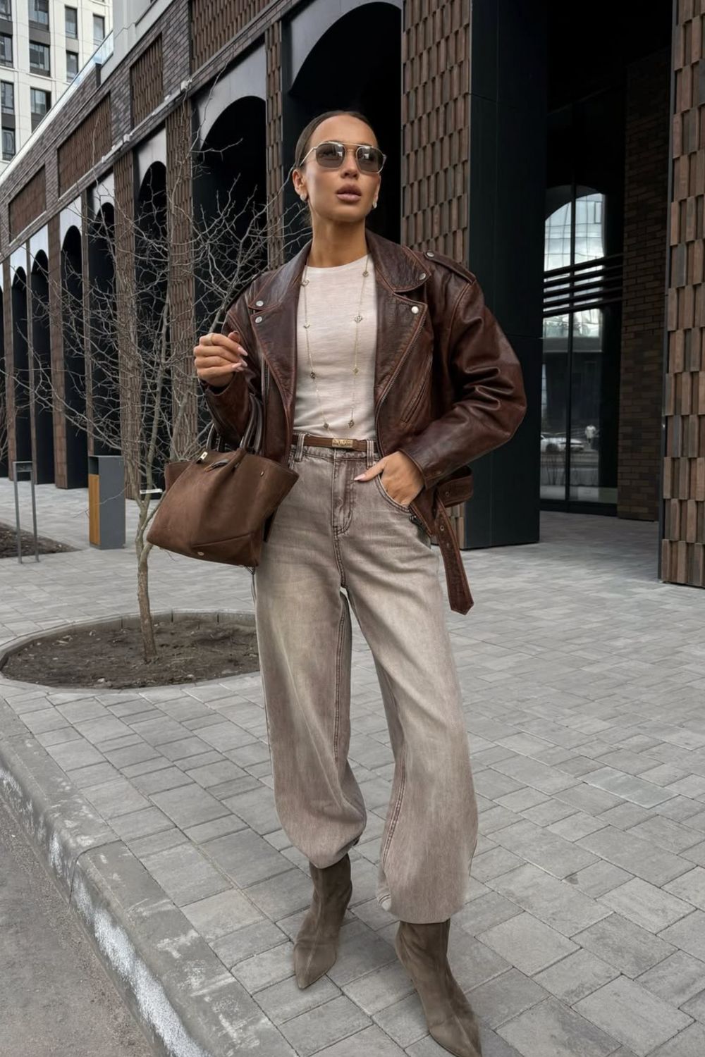 Discover chic brown jeans outfit ideas for every season — from cozy knits and blazers to layered neutrals and soft pink tones. Get effortless style inspiration for casual days, city outings, and polished looks you'll want to recreate. Brown Jeans Outfit Aesthetic, Brown Jeans Outfit Women, Brown Top And Jeans Outfit, Brown Baggy Jeans Outfit, Light Brown Jeans Outfit, Dark Brown Jeans Outfit, Outfit With Brown Jeans, Brown And Jeans Outfit, Brown Jeans Outfit Winter, Brown Wide Leg Jeans Outfit, Brown Flare Jeans Outfit, Brown Cargo Jeans Outfit Discover chic brown jeans outfit ideas for every season — from cozy knits and blazers to layered neutrals and soft pink tones. Get effortless style inspiration for casual days, city outings, and polished looks you'll want to recreate.Brown Jeans Outfit Aesthetic, Brown Jeans Outfit Women, Brown Top And Jeans Outfit, Brown Baggy Jeans Outfit, Light Brown Jeans Outfit, Dark Brown Jeans Outfit, Outfit With Brown Jeans, Brown And Jeans Outfit, Brown Jeans Outfit Winter, Brown Wide Leg Jeans Outfit, Brown Flare Jeans Outfit, Brown Cargo Jeans Outfit