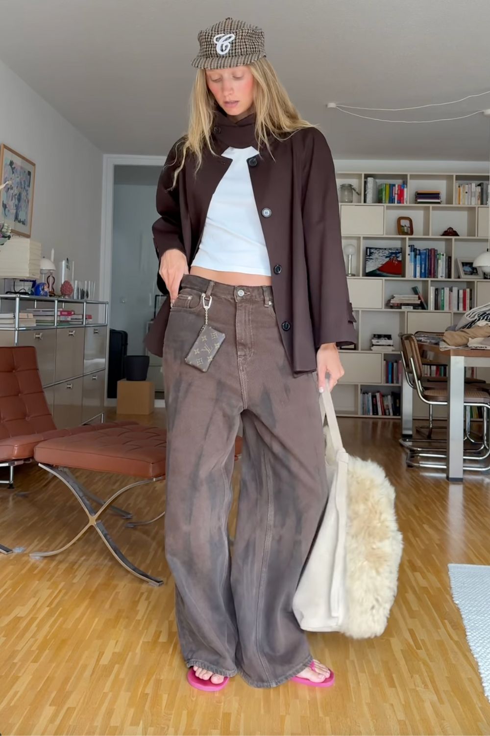 Discover chic brown jeans outfit ideas for every season — from cozy knits and blazers to layered neutrals and soft pink tones. Get effortless style inspiration for casual days, city outings, and polished looks you'll want to recreate. Brown Jeans Outfit Aesthetic, Brown Jeans Outfit Women, Brown Top And Jeans Outfit, Brown Baggy Jeans Outfit, Light Brown Jeans Outfit, Dark Brown Jeans Outfit, Outfit With Brown Jeans, Brown And Jeans Outfit, Brown Jeans Outfit Winter, Brown Wide Leg Jeans Outfit, Brown Flare Jeans Outfit, Brown Cargo Jeans Outfit Discover chic brown jeans outfit ideas for every season — from cozy knits and blazers to layered neutrals and soft pink tones. Get effortless style inspiration for casual days, city outings, and polished looks you'll want to recreate.Brown Jeans Outfit Aesthetic, Brown Jeans Outfit Women, Brown Top And Jeans Outfit, Brown Baggy Jeans Outfit, Light Brown Jeans Outfit, Dark Brown Jeans Outfit, Outfit With Brown Jeans, Brown And Jeans Outfit, Brown Jeans Outfit Winter, Brown Wide Leg Jeans Outfit, Brown Flare Jeans Outfit, Brown Cargo Jeans Outfit