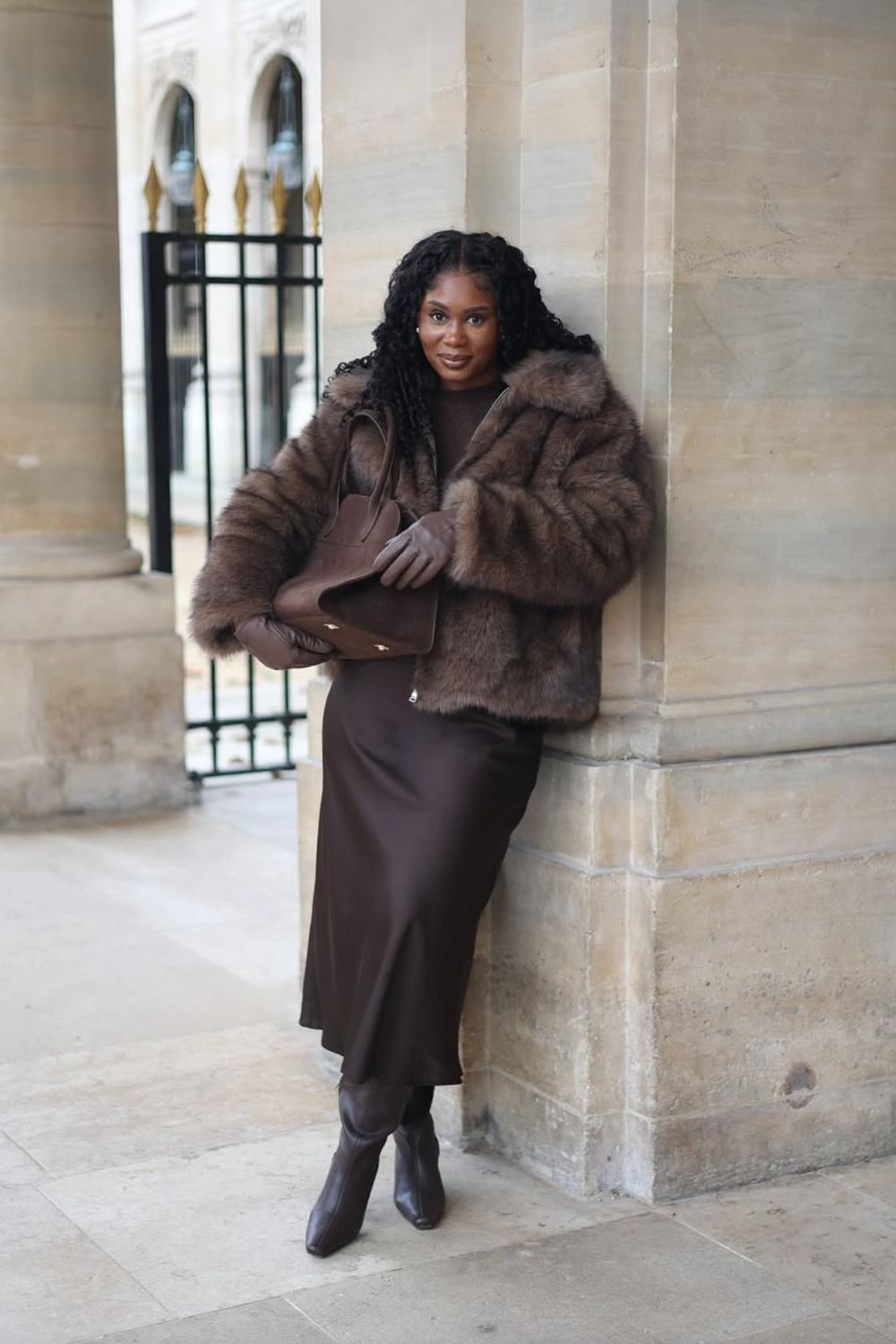 Discover chic brown satin skirt outfit ideas — from cozy knits and tailored blazers to sporty sneakers and elegant heels. Perfect for fall or winter, these looks show how to style a satin skirt for casual days or polished evenings. Discover chic brown satin skirt outfit ideas — from cozy knits and tailored blazers to sporty sneakers and elegant heels. Perfect for fall or winter, these looks show how to style a satin skirt for casual days or polished evenings.Satin Brown Skirt Outfit, Brown Satin Skirt Outfit Summer, Brown Satin Midi Skirt Outfit, Brown Satin Skirt Outfit Winter, Brown Satin Maxi Skirt Outfit